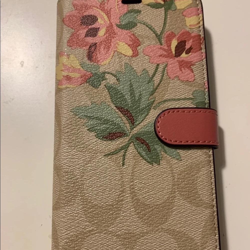 Coach folio case for iPhone XS Max